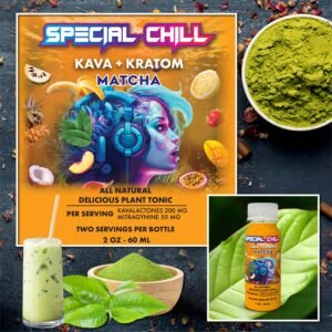 Special Chill Kava+Kratom Matcha Flavor