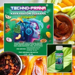 Techno-Prana Kava Kratom Guarana Chamoy Flavor